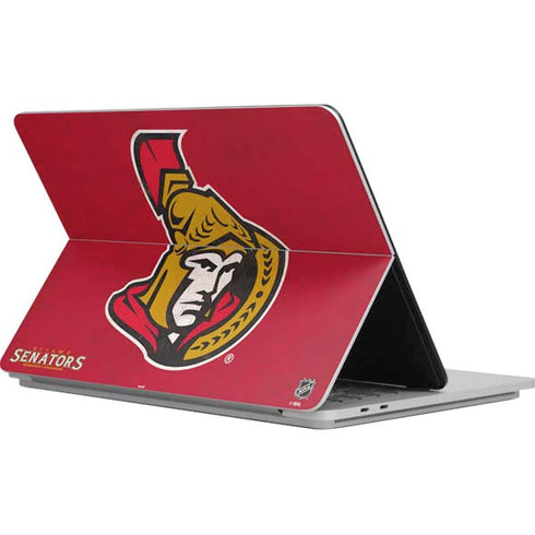 NHL Ottawa Senators Distressed Surface Laptop Studio Skin